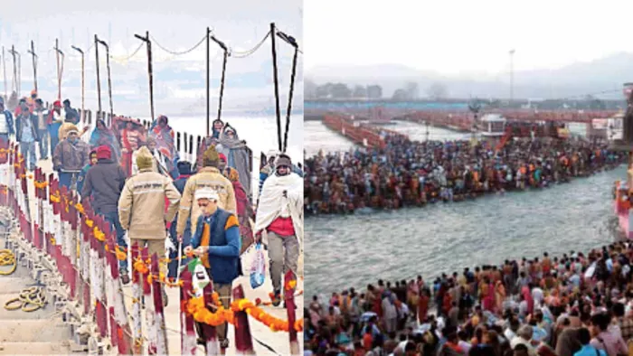 महाकुंभ में 200 देशों के स्वागत को बसेगा तंबुओं का शहर। (फाइल फोटो)