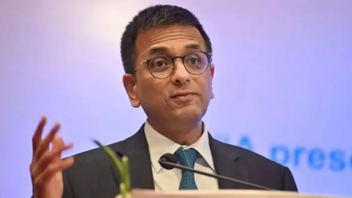 SC CJI Chandrachud सीजेआई चंद्रचूड़ को आया गुस्सा।