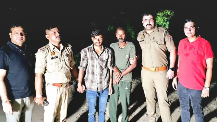 पारदी गिरोह के चार सदस्य पुलिस मुठभेड़ के बाद दबोचे गए।