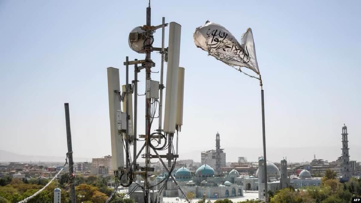 afghanistan internet blackout taliban shuts down fiber optics services citing immorality