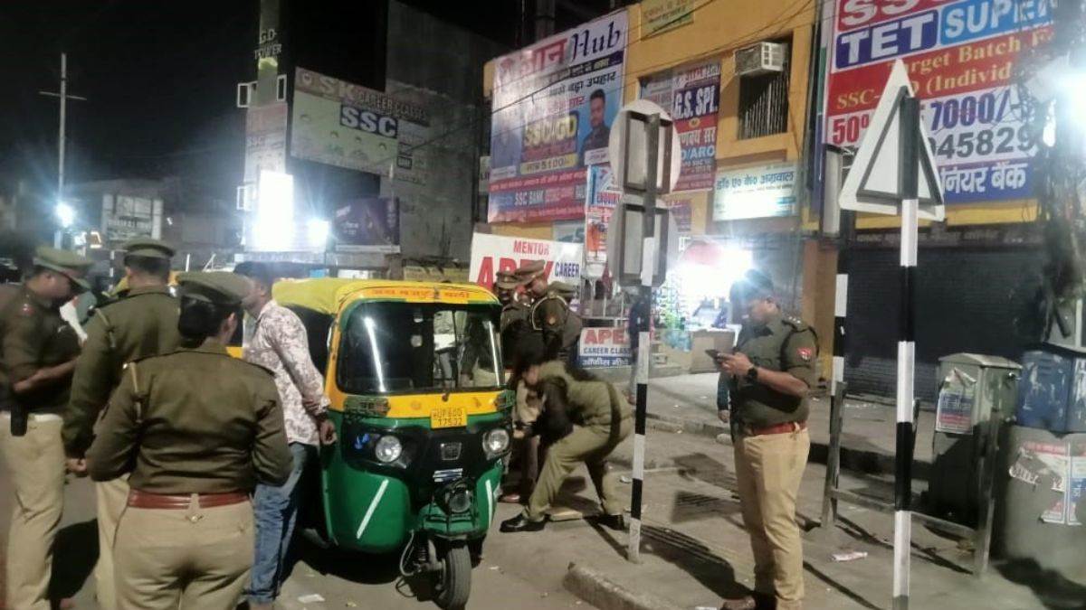 traffic system divided into grids for better management for diwali festiwal agra samachar
