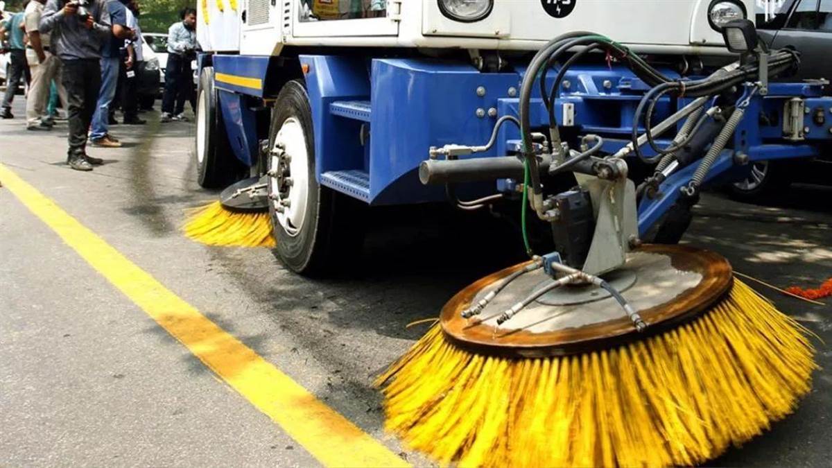 bhatinda news municipal corporation tender of rs 5 crore now roads will be cleaned with automatic machines
