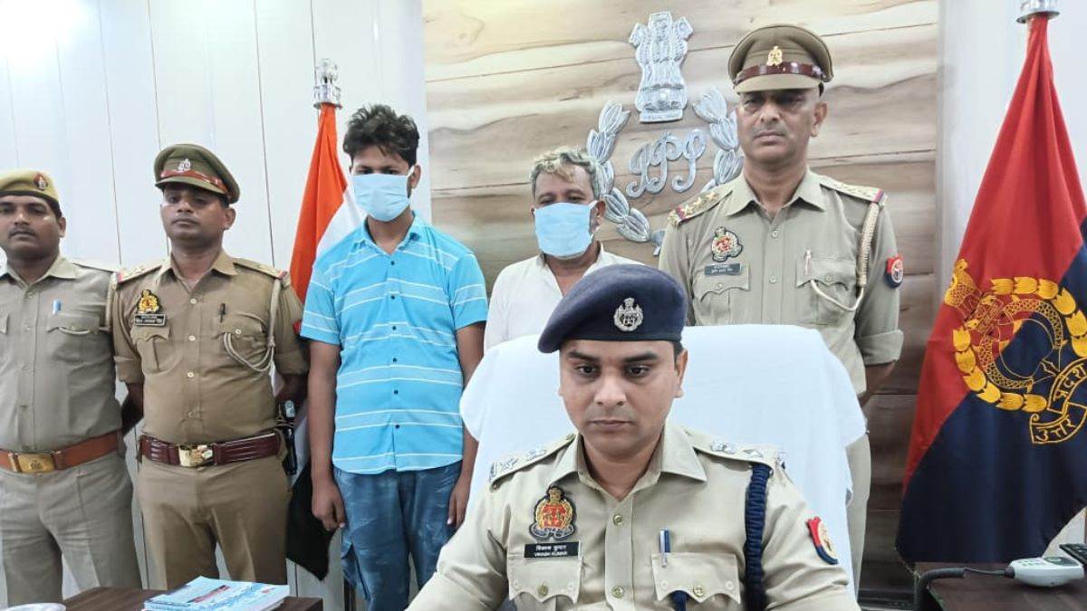 tax evasion two muzaffarnagar drivers arrested in balrampur for interstate tax theft