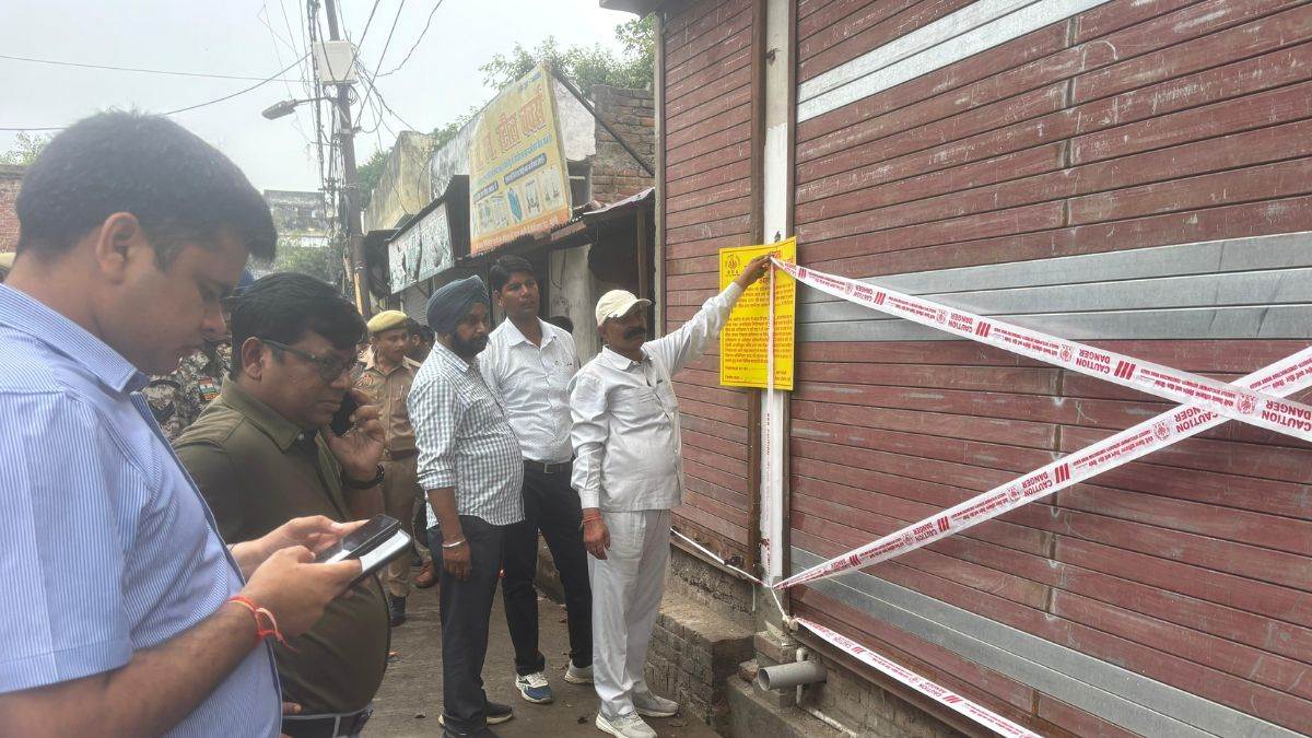 bareilly crackdown on maulana tauqeer aides properties sealed