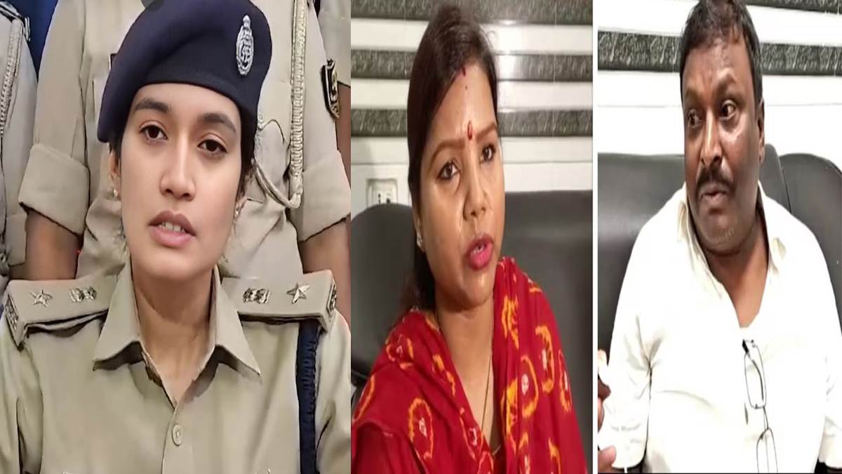 who is ips officer sweety sehrawat imposed cca on bihar politician rupauli ex mla bima bharti husband awadhesh mandal