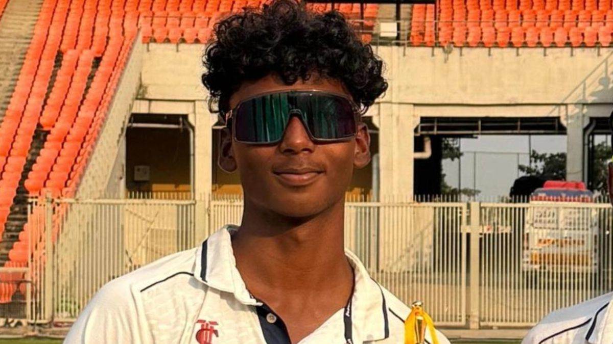 indian u 19 team dominates australia u 19 in first youth test vaibhav suryavanshi deepesh devdharan