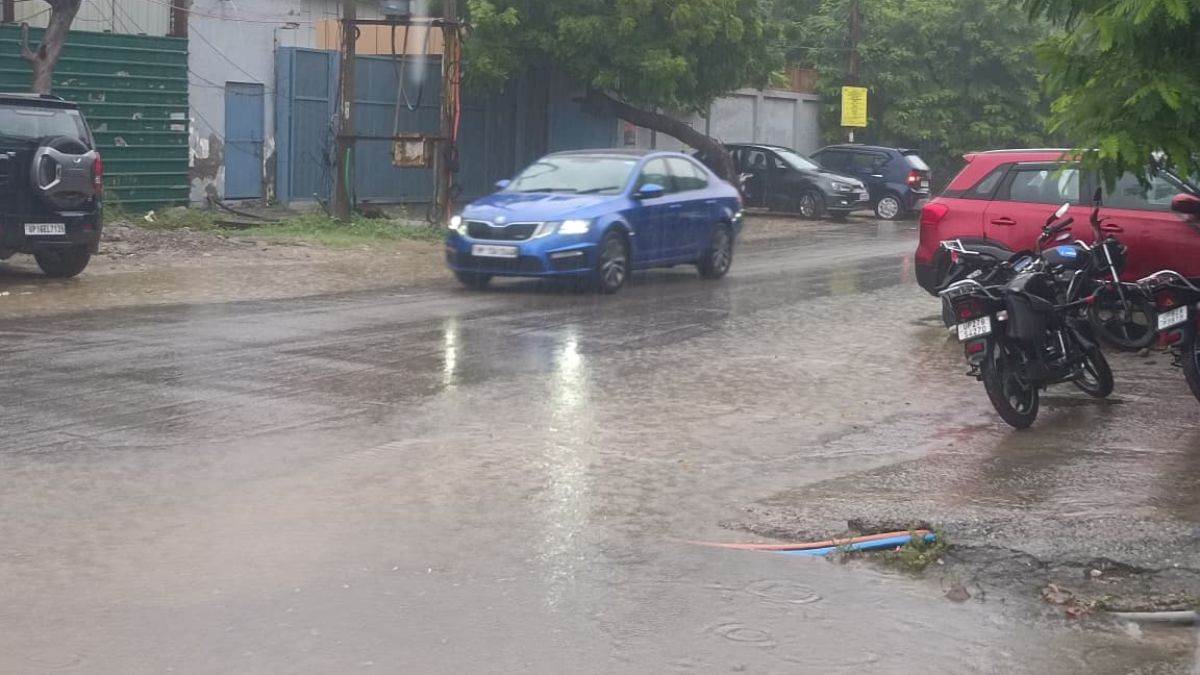 ncr delhi ncr weather update rain brings respite from scorching heat