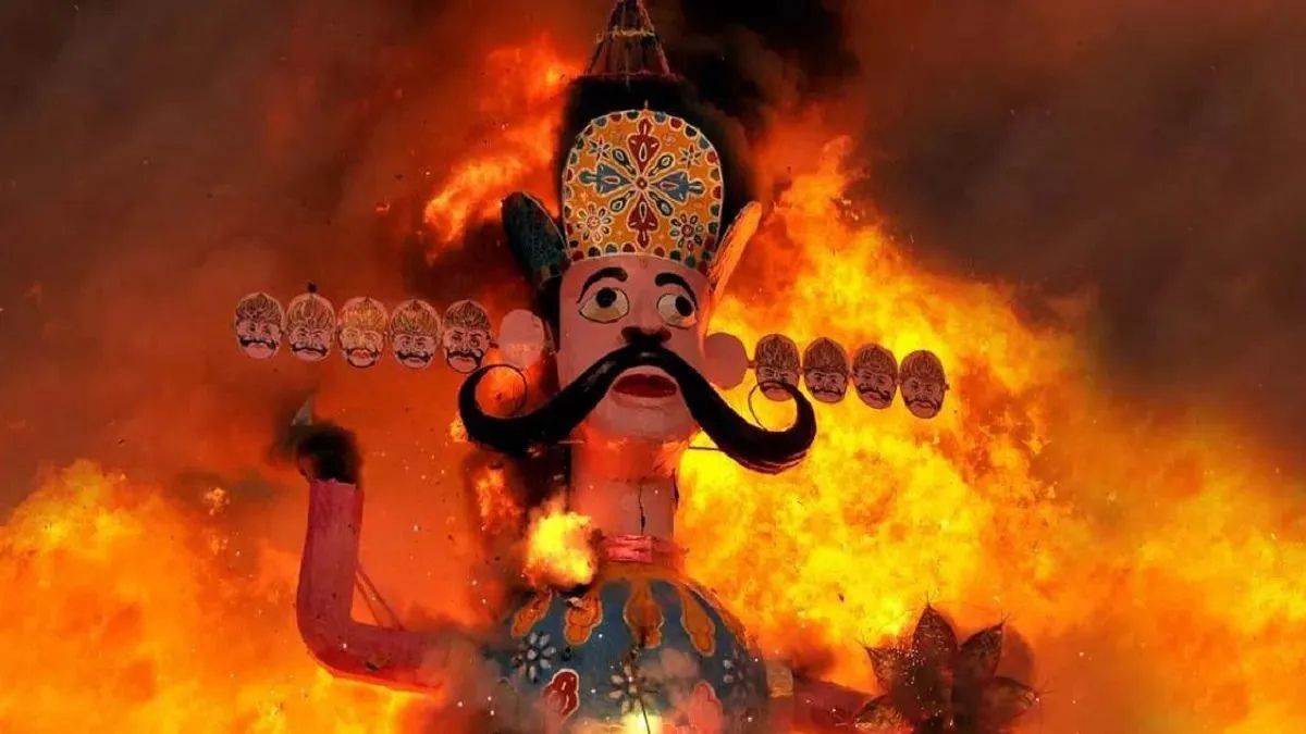 the real lesson of dussehra 2025 burn your ego not just ravana