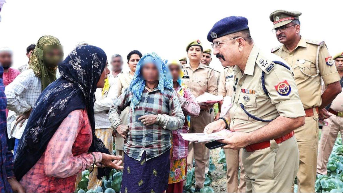 hapur city news sp gyanendra singh empowers women in fields