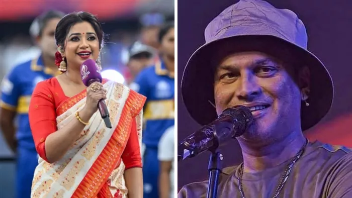 वर्ल्ड कप की ओपनिंग सेरेमनी में श्रेया घोषाल ने किया जुबीन गर्ग को याद