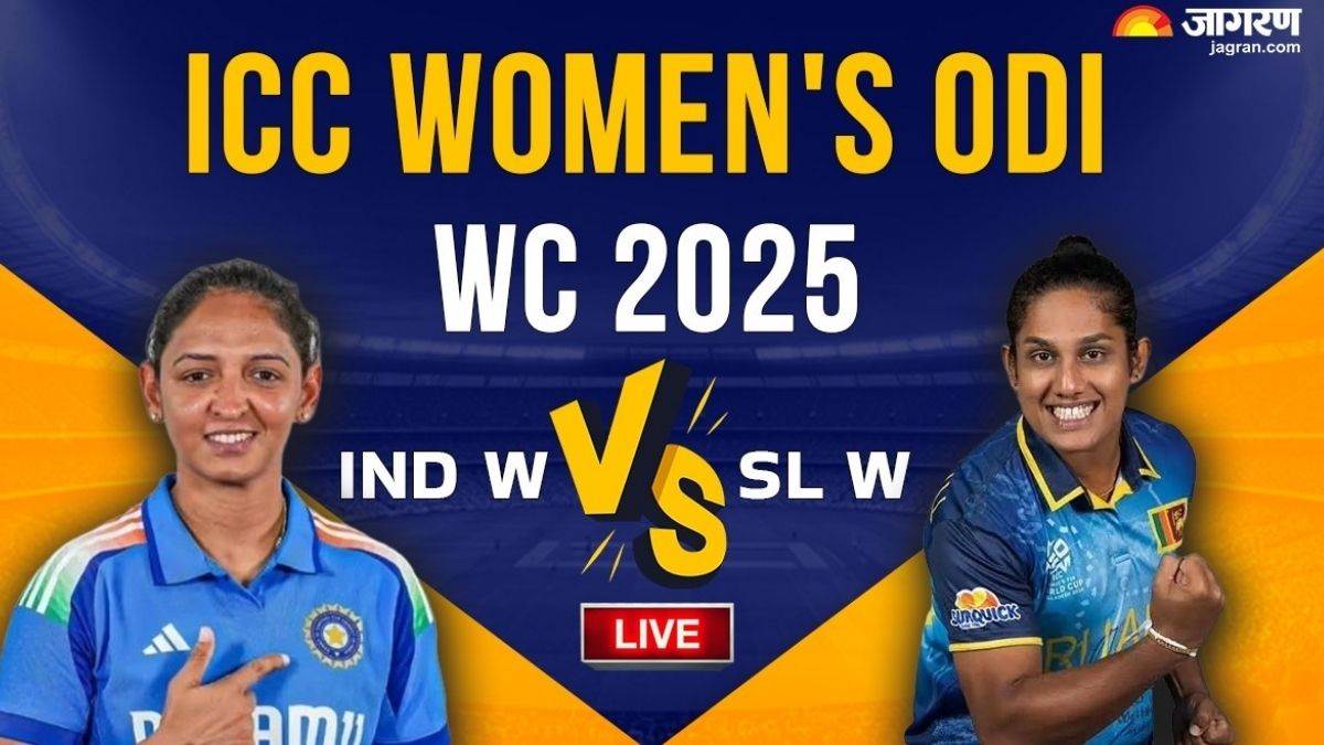 ind w vs sl w live score updates odi women world cup barsapara cricket stadium guwahati india vs sri lanka lb
