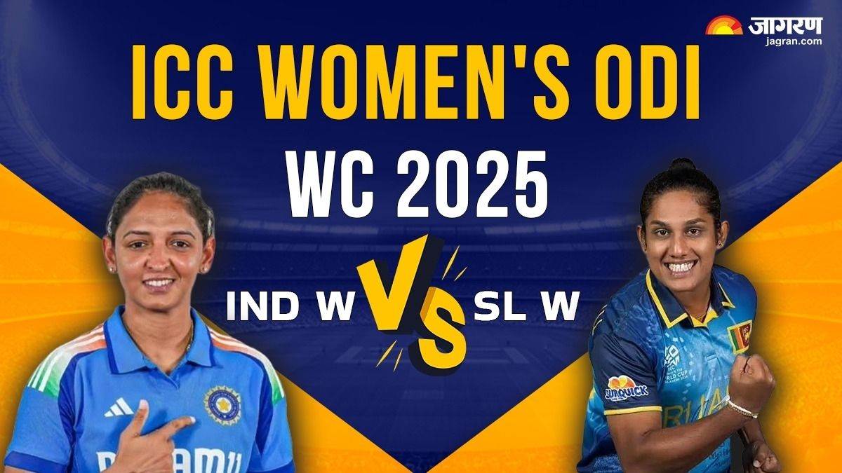 india w vs sri lanka w live streaming when and where to watch women s cricket world cup 2025 ind w vs sl w live on your tv and mobile