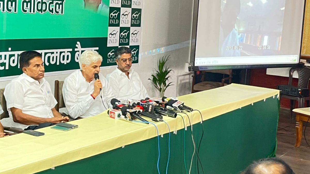 rao narendra singh who became the haryana congress president was embroiled in controversy after being released by the inld and the political situation intensified