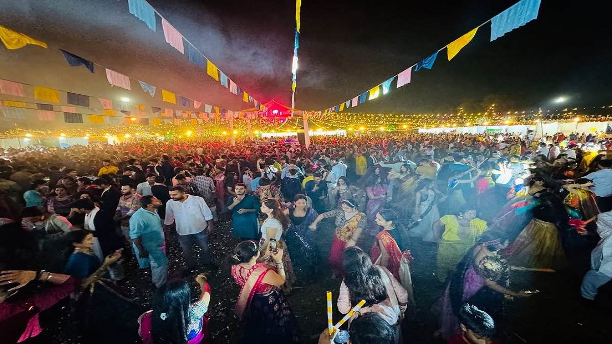 lucknows lakhnavi dandiya night mahotsav cultural extravaganza