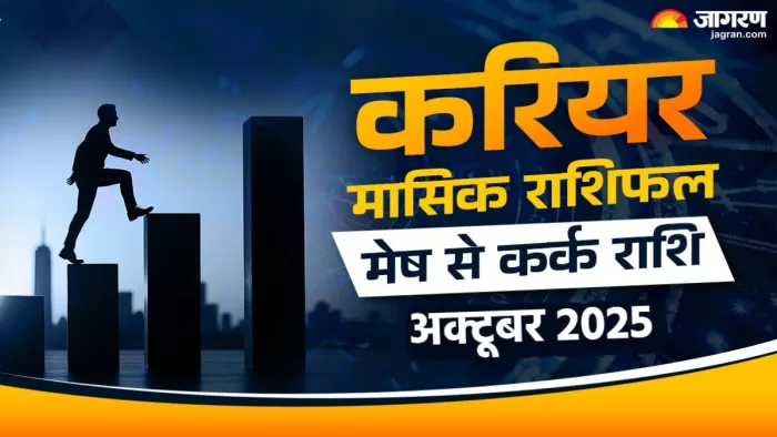 Monthly Career Horoscope October 2025: पढ़िए मासिक करियर राशिफल।