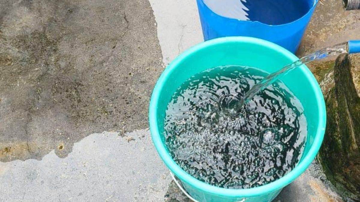 haridwar news leaking overhead tank forces villagers to drink contaminated water