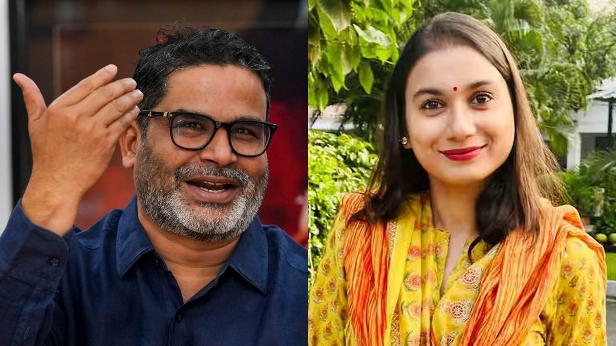 shambhavi choudhary said prashant kishor is lowering the standards of politics even dragging my mother in law