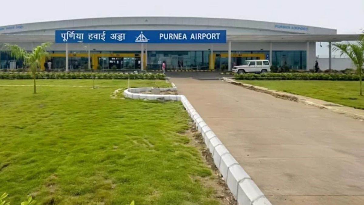 poornia airport daily flights to kolkata and ahmedabad starting soon
