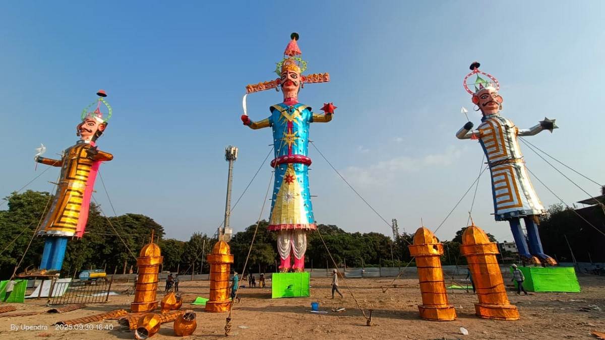 dussehra celebrations will be held at 10 locations in chandigarh with the tallest effigy of ravana being burnt in sector46