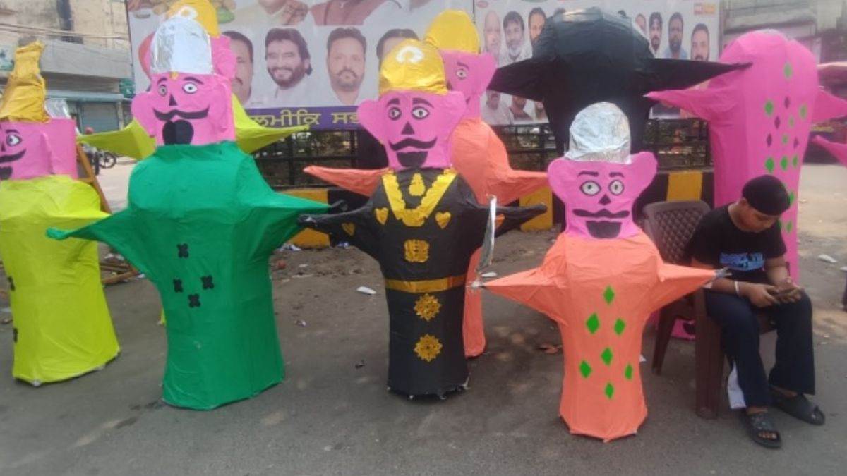 a muslim family in jalandhar has been making ravan for three generations