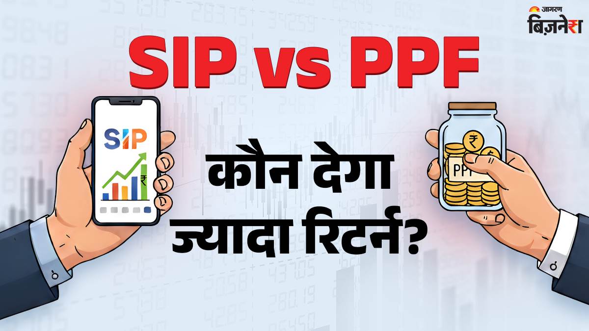 sip vs ppf 2500 monthly for 10 years which gives higher returns calulation comparison