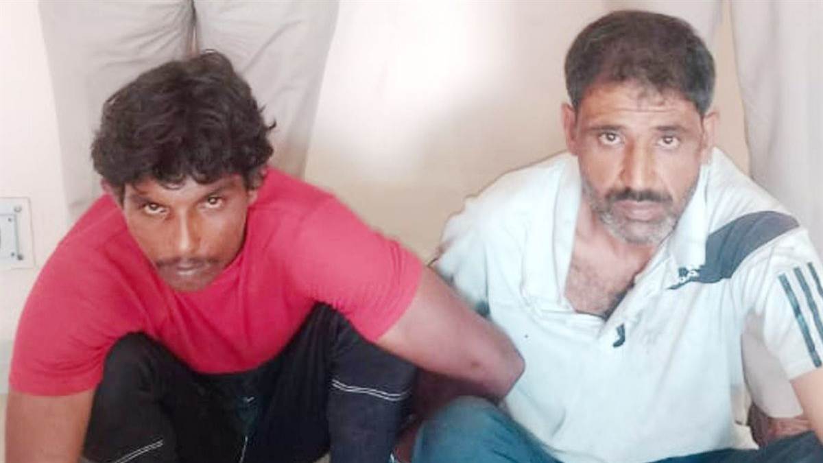 ncr sonipat news robbery with driver in gohana two arrested