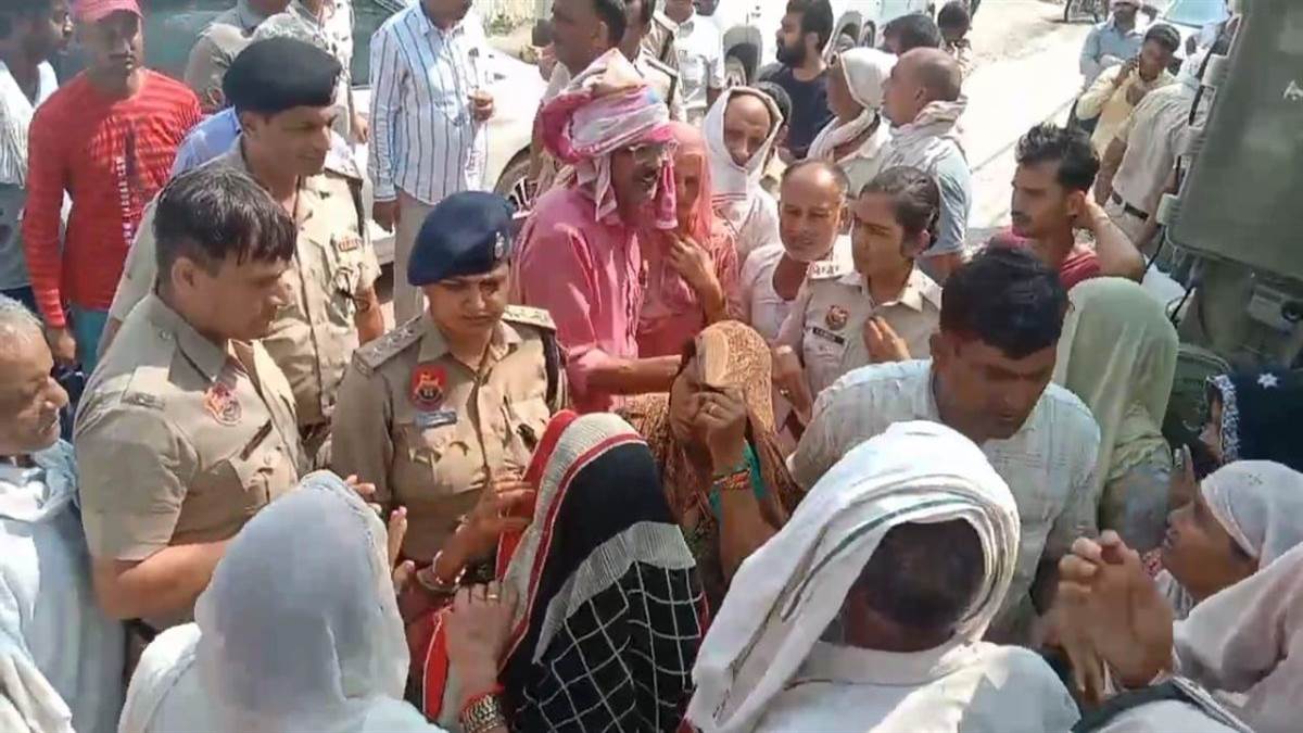 ncr sonipat news police halt cremation of cancer patient suspect poisoning