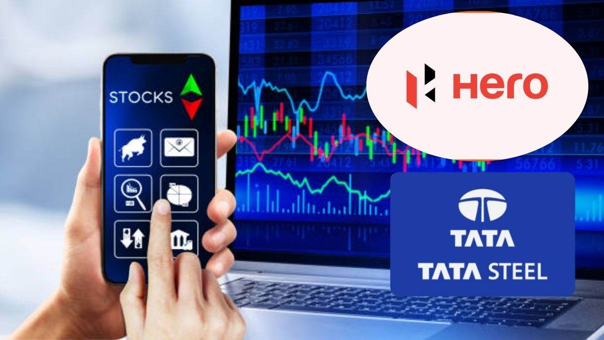 hero motocorp and tata steel shares have buy call by motilal oswal