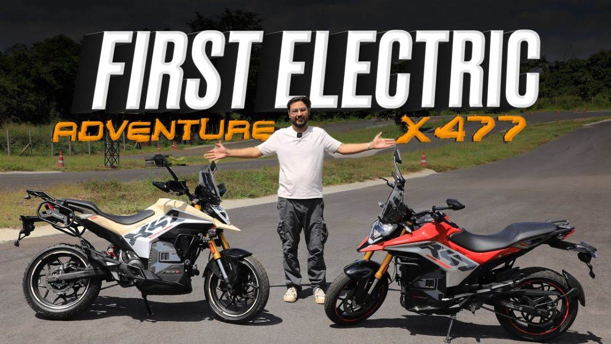 ultraviolette x47 crossover video review india first adas features electric adventure bike