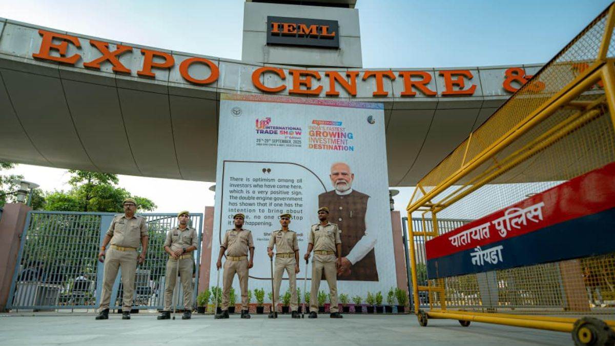 ncr upits 2025 up police ensures security and order at uttar pradesh international trade show