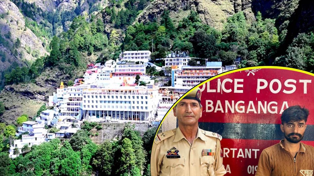 security breach at mata vaishno devi temple illegal porter caught on bhawan marg arrested