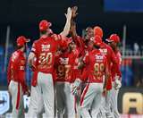 किंग्स इंलवेन पंजाब (KXIP) की टीम। (एएनआइ)