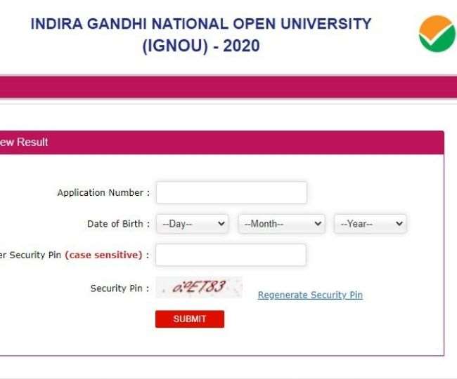 IGNOU OPENMAT MBA 2020 Result 2020ओपनमैट परीक्षा परिणाम जारी, ignouexams.nta.nic.in पर
