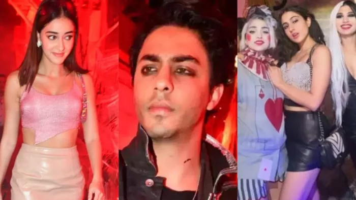 Aryan Khan, Sara Ali Khan, Halloween party