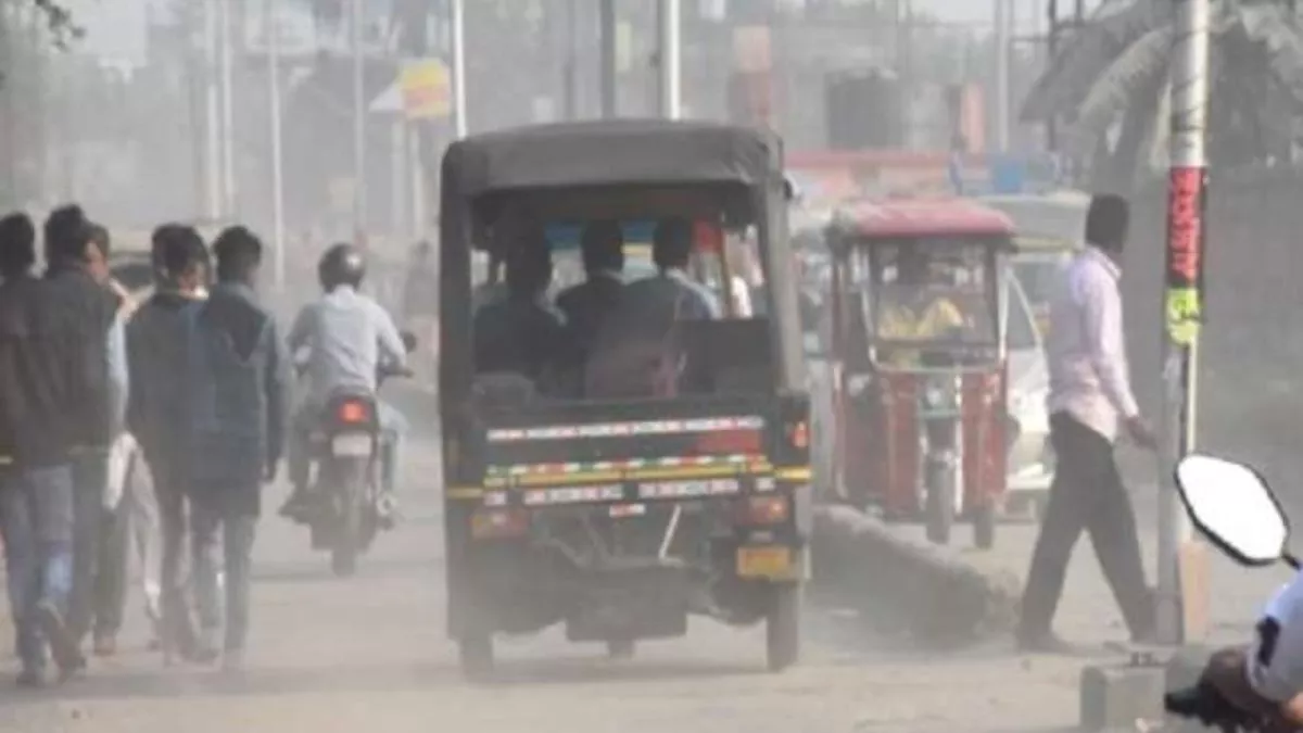 मुजफ्फरपुर में प्रदूषण ग्राफ में कोई कमी नहीं, ओरेंज जोन में पहुंचा शहर -  Muzaffarpur pollution: There is no reduction in the pollution graph in  Muzaffarpur, the city reached the Orange Zone