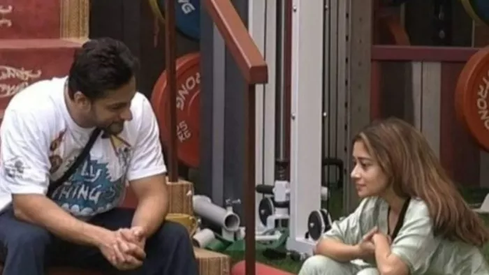 Still of Shalin Bhanot and Tina Datta from Bigg Boss 16