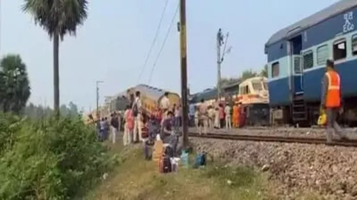 ट्रैक मरम्मत के बाद यातायात सेवा बहाल, ट्रायल रन के बाद दौड़ी प्रशांति एक्सप्रेस