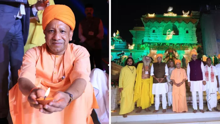 मुख्यमंत्री ने इशारों में समाजवादी पार्टी पर हमला बोला।