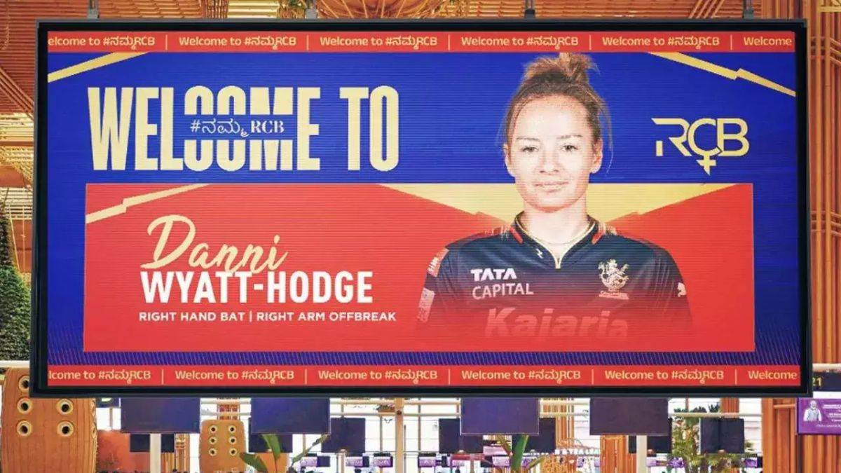 danni wyatt hodge traded from up warriorz to royal challengers bengaluru women ahead of wpl2025