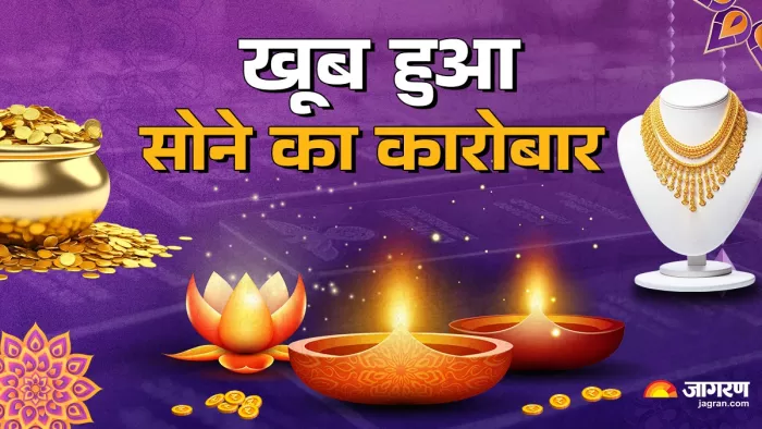 धनतेरस पर सोने से ज्यादा चांदी की हुई खरीद