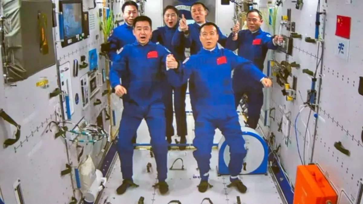 PIC CREDIT: Chinese Space Station China space station