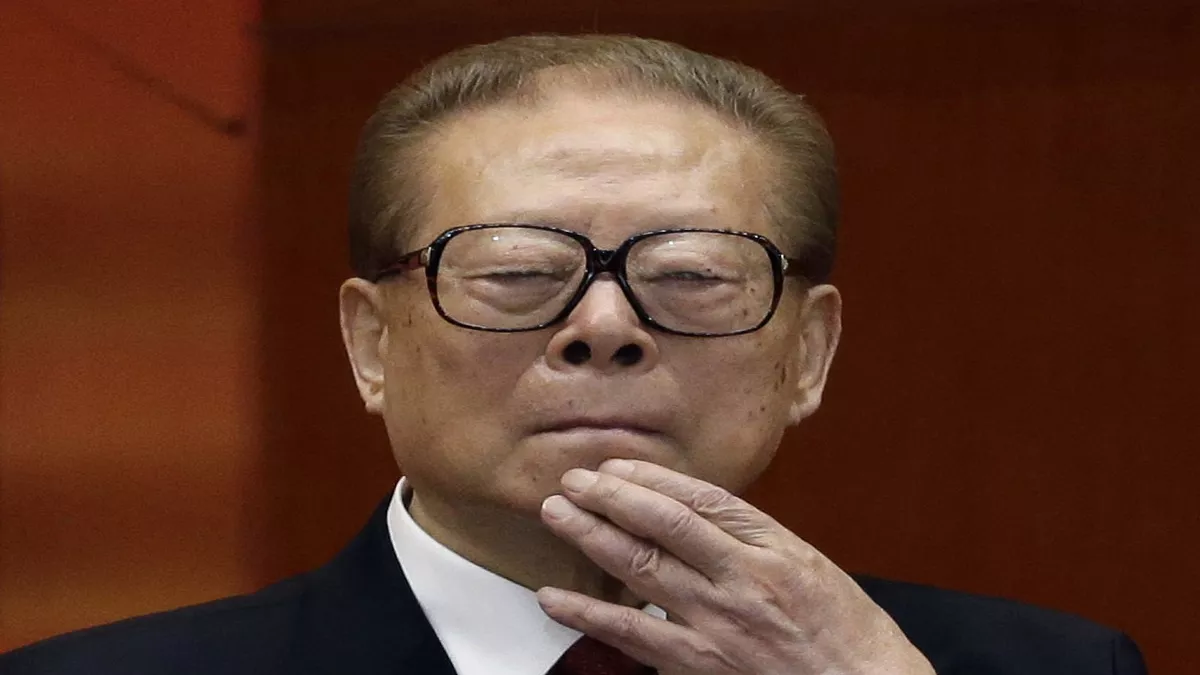 चीन के पूर्व राष्ट्रपति जियांग जेमिन का 96 साल की उम्र में निधन (फोटो एपी)