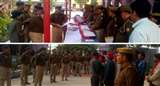 थाना बरला में औचक निरीक्षण करते एसएसपी कलानिधि नैथानी।