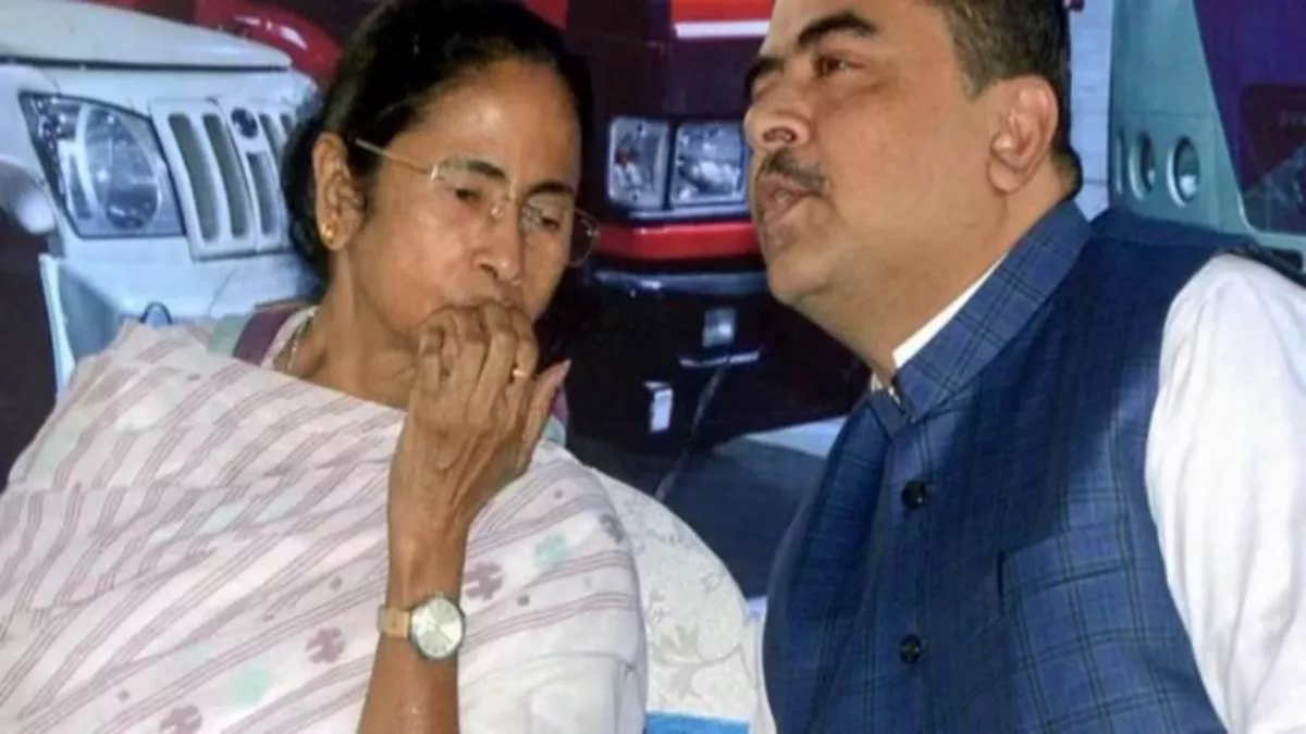 Bengal Politics: मुख्यमंत्री ममता बनर्जी (बाएं) और नेता प्रतिपक्ष सुवेंदु अधिकारी। फाइल फोटो
