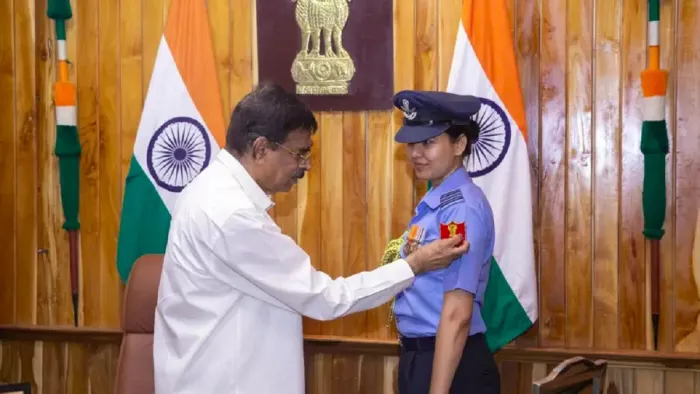 देश की पहली महिला एडीसी बनी ओडिशा की बेटी मनीषा पाढ़ी।