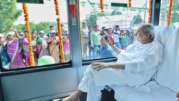 ओडिशा के मुख्यमंत्री नवीन पटनायक की फाइल फोटो।