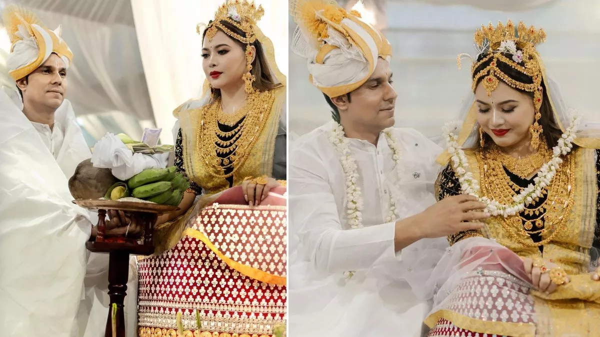  Randeep Hooda Wedding Pics: एक दूजे के हुए लिन लैशराम और रणदीप हुड्डा, सामने आई पहली वेडिंग एल्बम