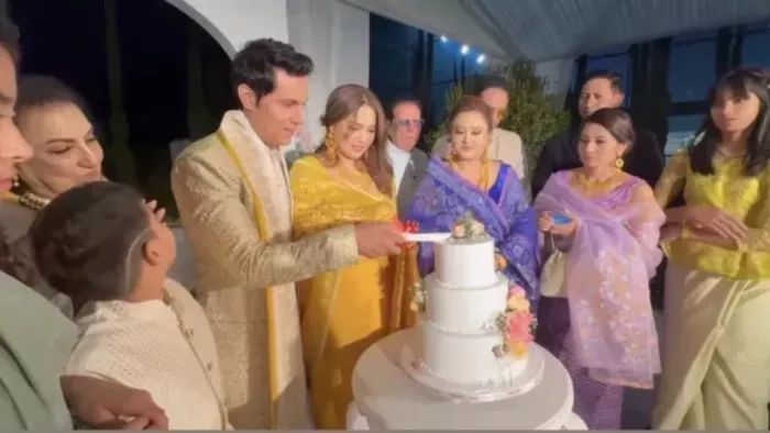 रणदीप हुड्डा और लिन लैशराम रिसेप्शन ( Photo Instagram)