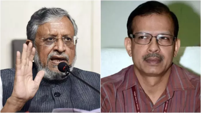 'KK Pathak के जाने का समय आ गया है', MLC की पेंशन रोकने पर भड़के Sushil Modi (फाइल फोटो)
