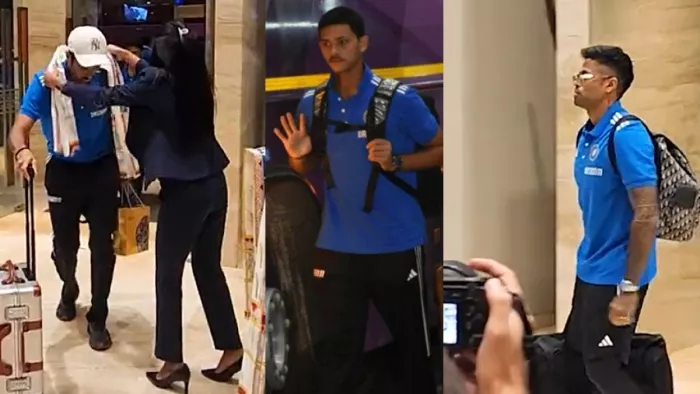 IND vs AUS 4th T20: चौथे टी-20 के लिए Team India पहुंची रायपुर